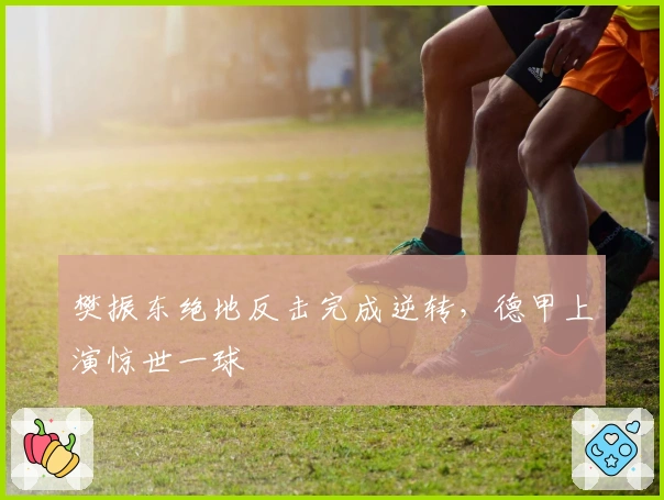 樊振东绝地反击完成逆转，德甲上演惊世一球